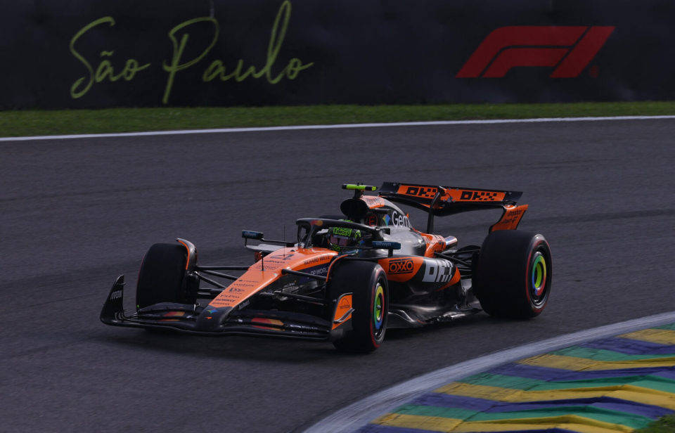 世界杯预测-F1巴西站冲刺排位赛：诺里斯轻松拿下杆位